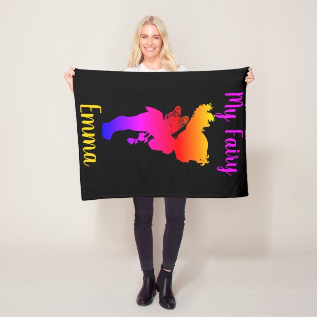 Add your Own Text - Fleece Blanket, 30"x40" Blanket (In Situ)