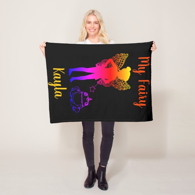 Add your Own Text - Fleece Blanket, 30"x40" Blanket (In Situ)