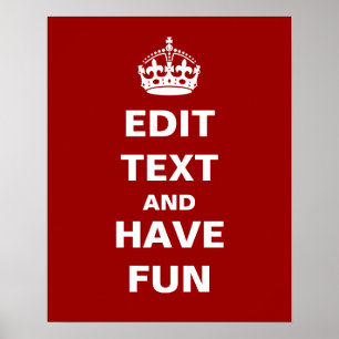 Add your own text here! poster