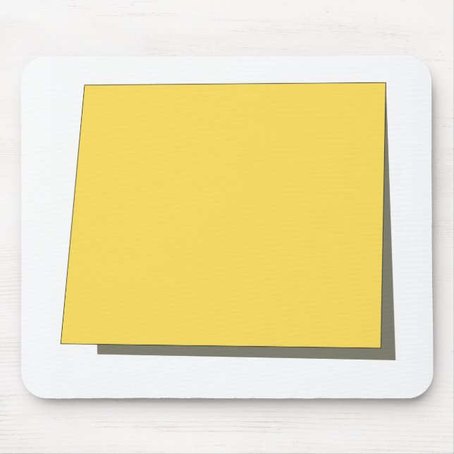 Add your own text! mouse pad (Front)