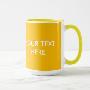 ADD YOUR OWN TEXT & PHOTO MUG