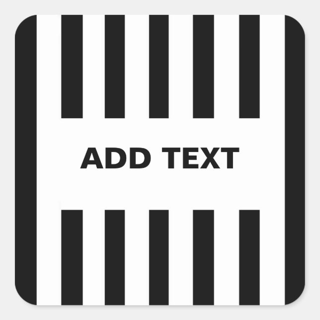 Add Your Own Text to Referee Design Sticker (Front)