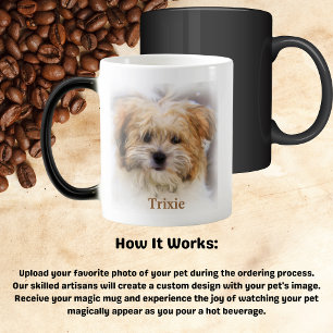   Add Your Pet Photo   Magic Mug