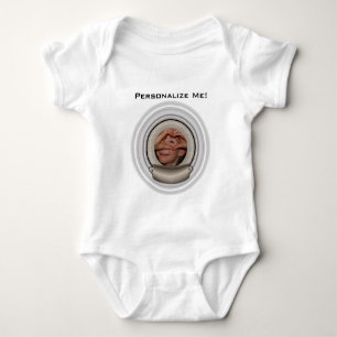 Add Your Photo and Choose Colour Frame Baby Bodysuit