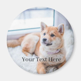 Add Your Photo and Text Customized Magnet