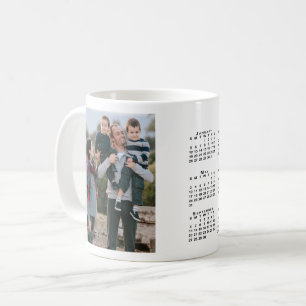 Add Your Photo Custom 2020 Calendar Coffee Mug