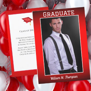 Add Your Photo Graduation Party Invitation