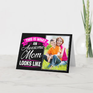 Add Your Photo   Happy Mother's Day   Awesome Mum Card