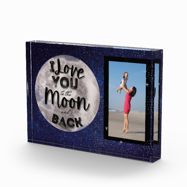Add Your Photo I Love You to the Moon and Back (Right)