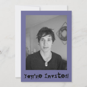 Add YOUR photo Invitations Birthday /Any