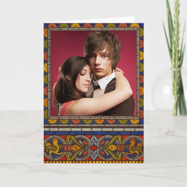 Add Your Photo Mediaeval Gothic Template (Front)