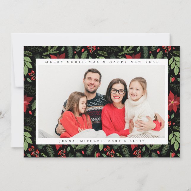 ADD YOUR PHOTO | Merry Christmas & Happy New Year (Front)