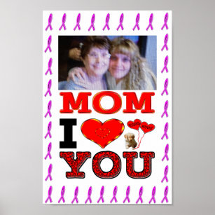 Add Your Photo Mum I Love You Poster
