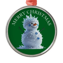 Add Your Photo on this Merry Chirstmas ornament 