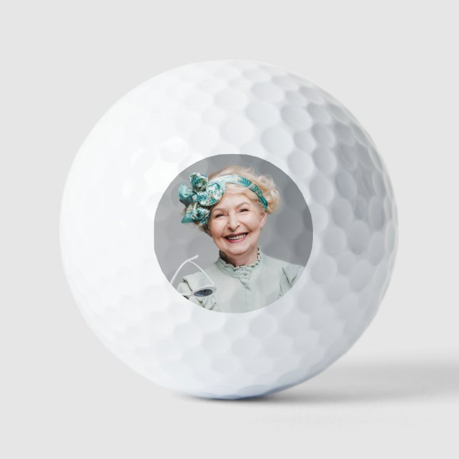 Add your Photo | Personalised  Golf Balls (Front)