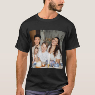 Add Your Photo Personalized Family Photo  T-Shirt