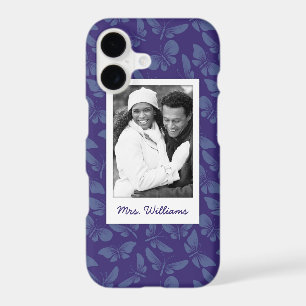 Add Your Photo Purple Butterflies