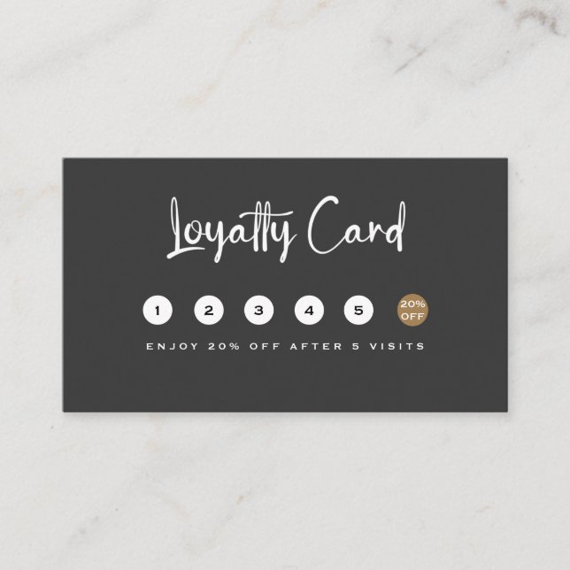 Add Your Photo Real Estate Consultant Loyalty Card (Front)