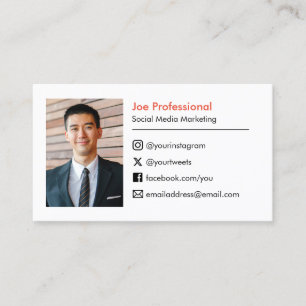 Add Your Photo   Social Media   Logo Business Card