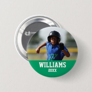 Add Your Photo - Sports Team 6 Cm Round Badge