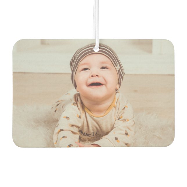 Add Your Photo & Text Custom Car Air Freshener (Front)