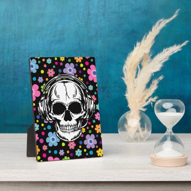 Add Your Photo / Text  - Tabletop with Easel Plaqu Plaque (Side)