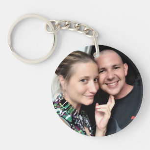 Add Your Photo to Keepsake Acrylic Key Ring