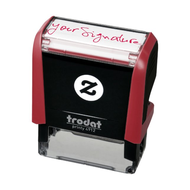 Add Your Signature Self-inking Stamp (Product)