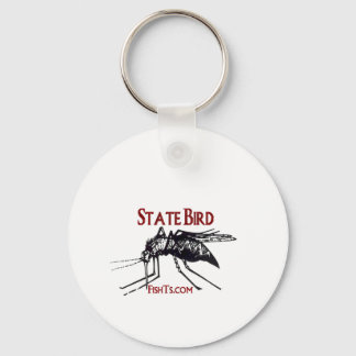 Add Your State Name-State Bird Key Ring