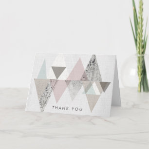 Add Your Text Amuse II Geometric Modern Card