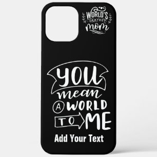 Add Your Text -Apple iPhone 12 Pro Max Case