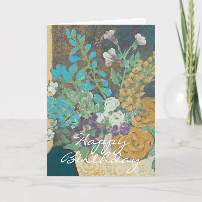 Add Your Text | Bountiful Spring II Card (Front)