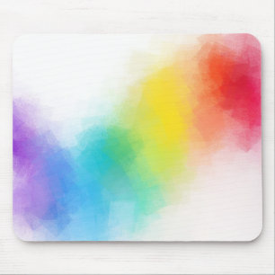 Add Your Text Colourful Abstract Art Template Mouse Pad