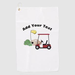 Add Your Text Golf Towel