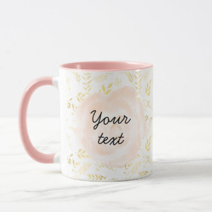 Add your text & photo template mug