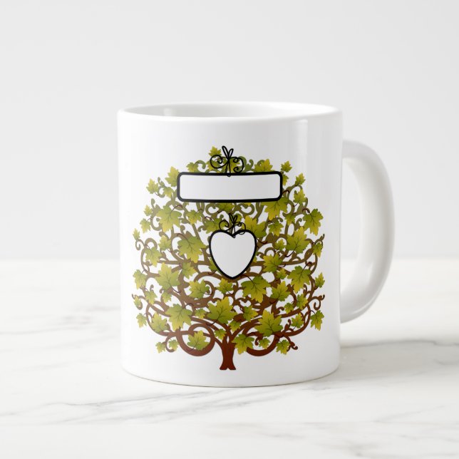 Add Your Text & Pics  - Jumbo Mug (Front Right)