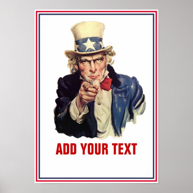 Add Your Text Poster (Front)