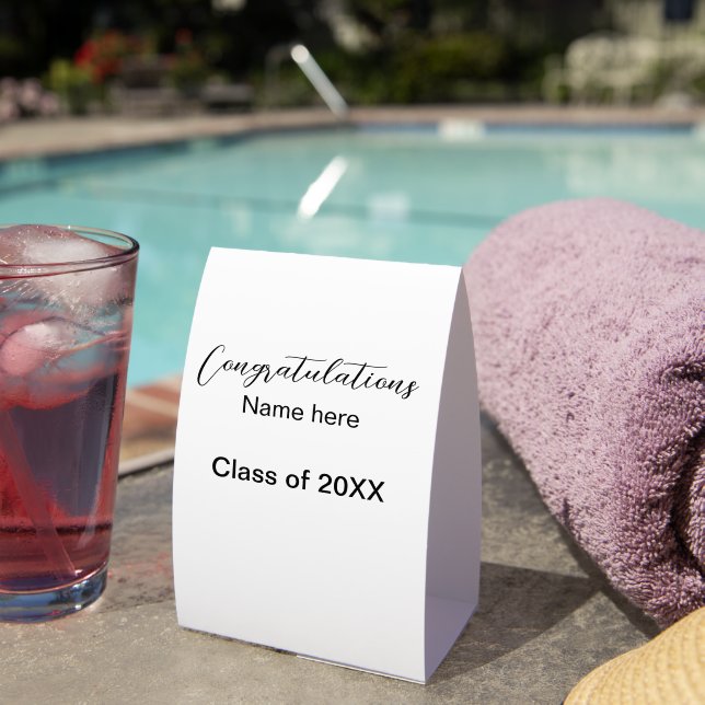 add your text simple graduate add school name cong (Insitu(On Table))