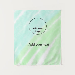 add your text simple minimal custom add your logo tapestry