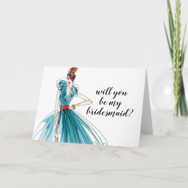 Add Your Text | Wild Apple | Haute Couture Fashion Invitation (Front)