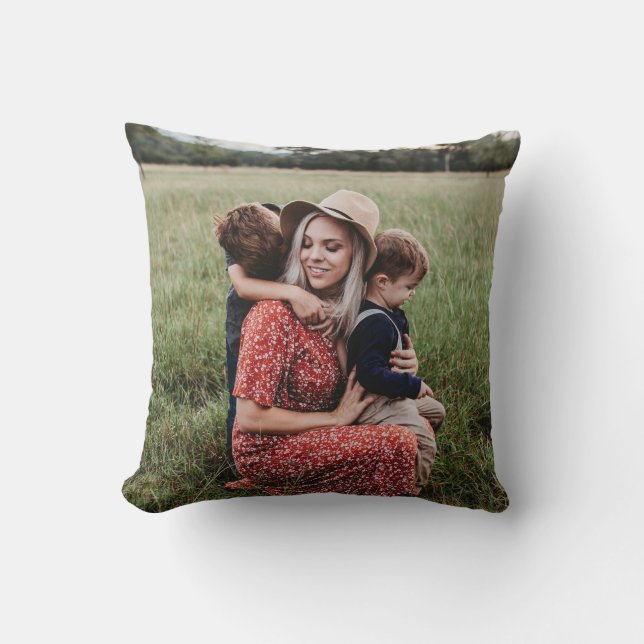 Add Your Unique Photo Double Sided Cushion (Front)