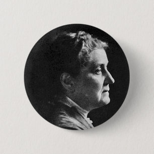 Addams ~ Jane Addams Nobel Peace Laureate 6 Cm Round Badge