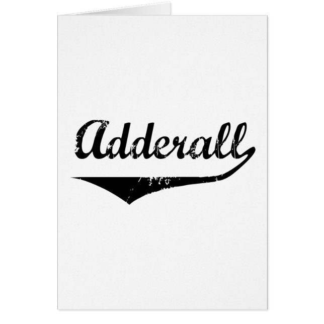 Adderall (Front)