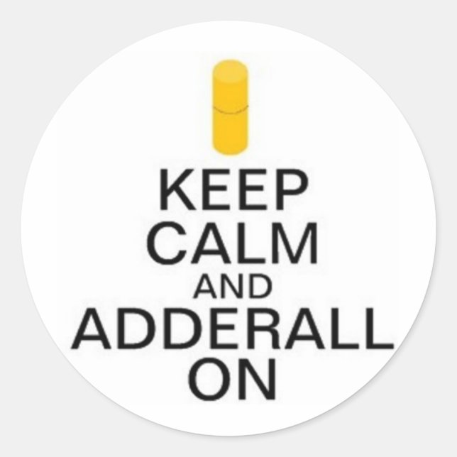 Adderall Stickers (Front)