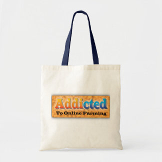 addicted-farmer tote bag