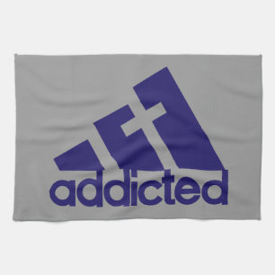 Addicted Tea Towel
