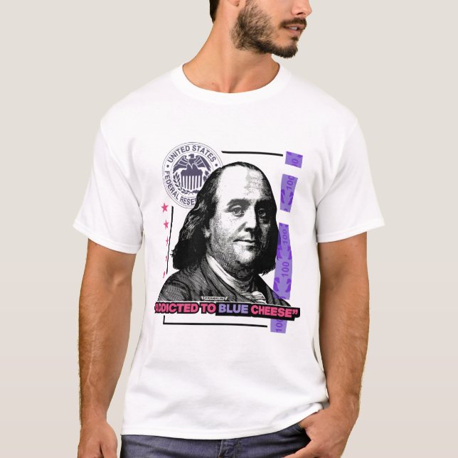 Addicted to Blue Cheese Lovers Tee (Front)