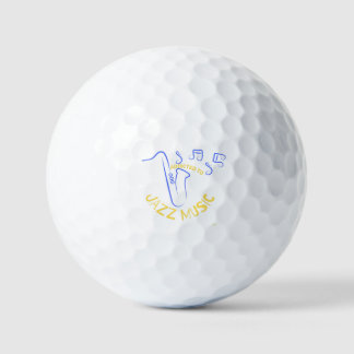 Addicted to Jazz Music Golf Balls