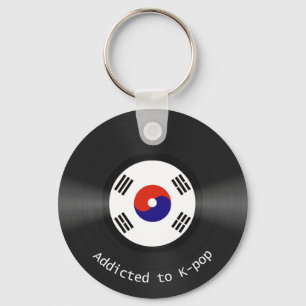 Addicted to Kpop Key Ring