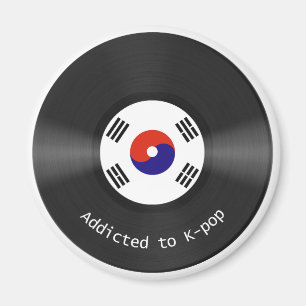 Addicted to Kpop magnet